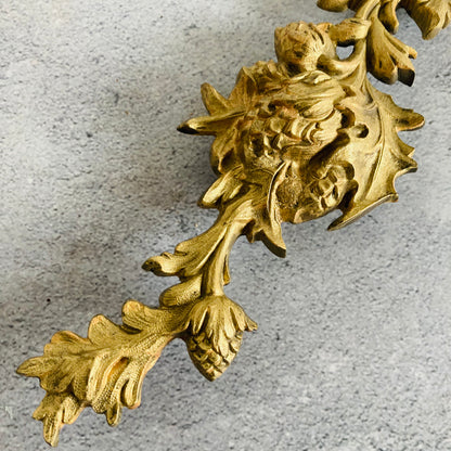 Antique Brass Decorative Salvage Plaques 