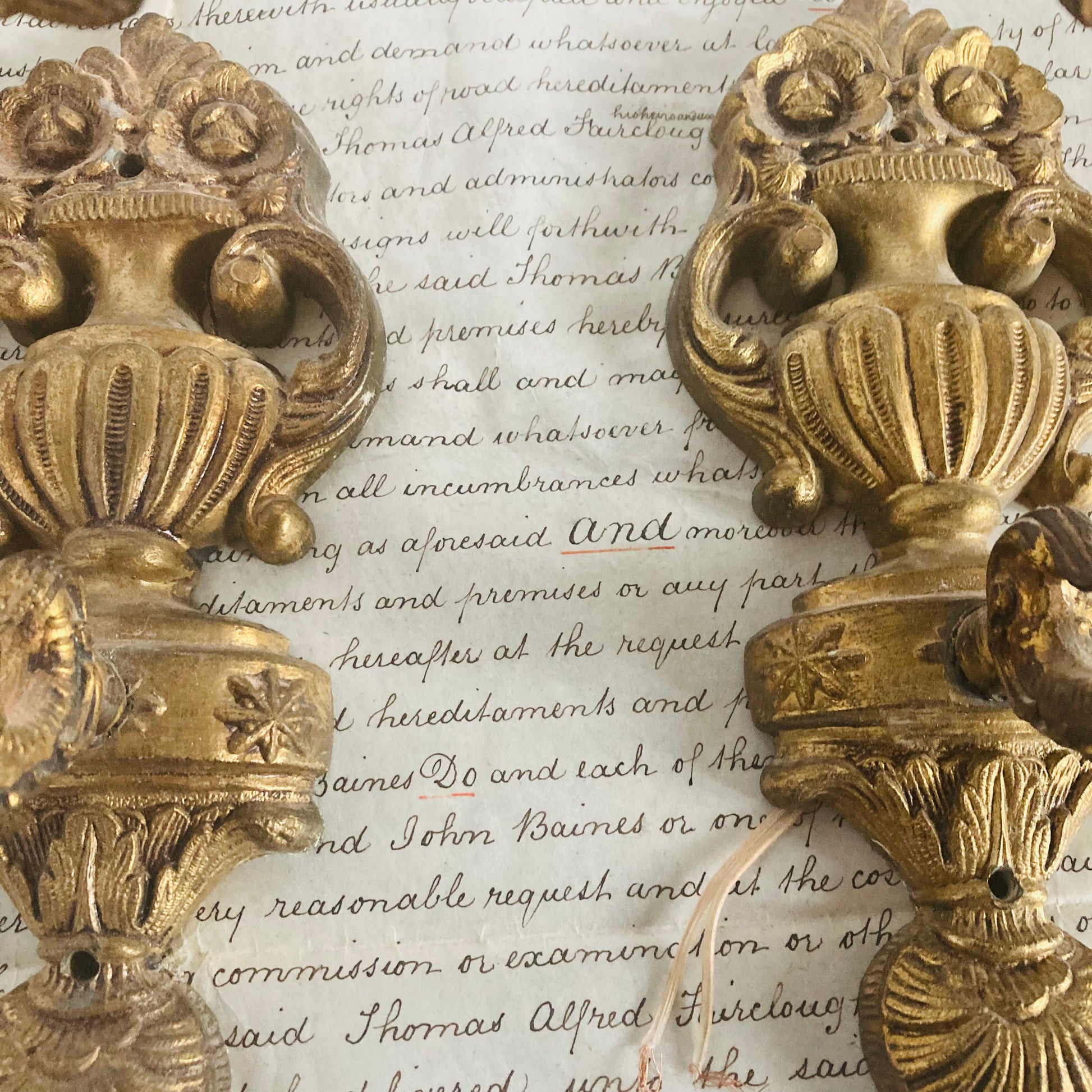 Antique Decorative Brass Wall Light Sconces