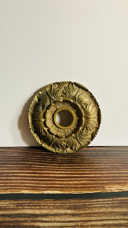 The Pimp Dimitri - Decorative Brass Door Bell Plate