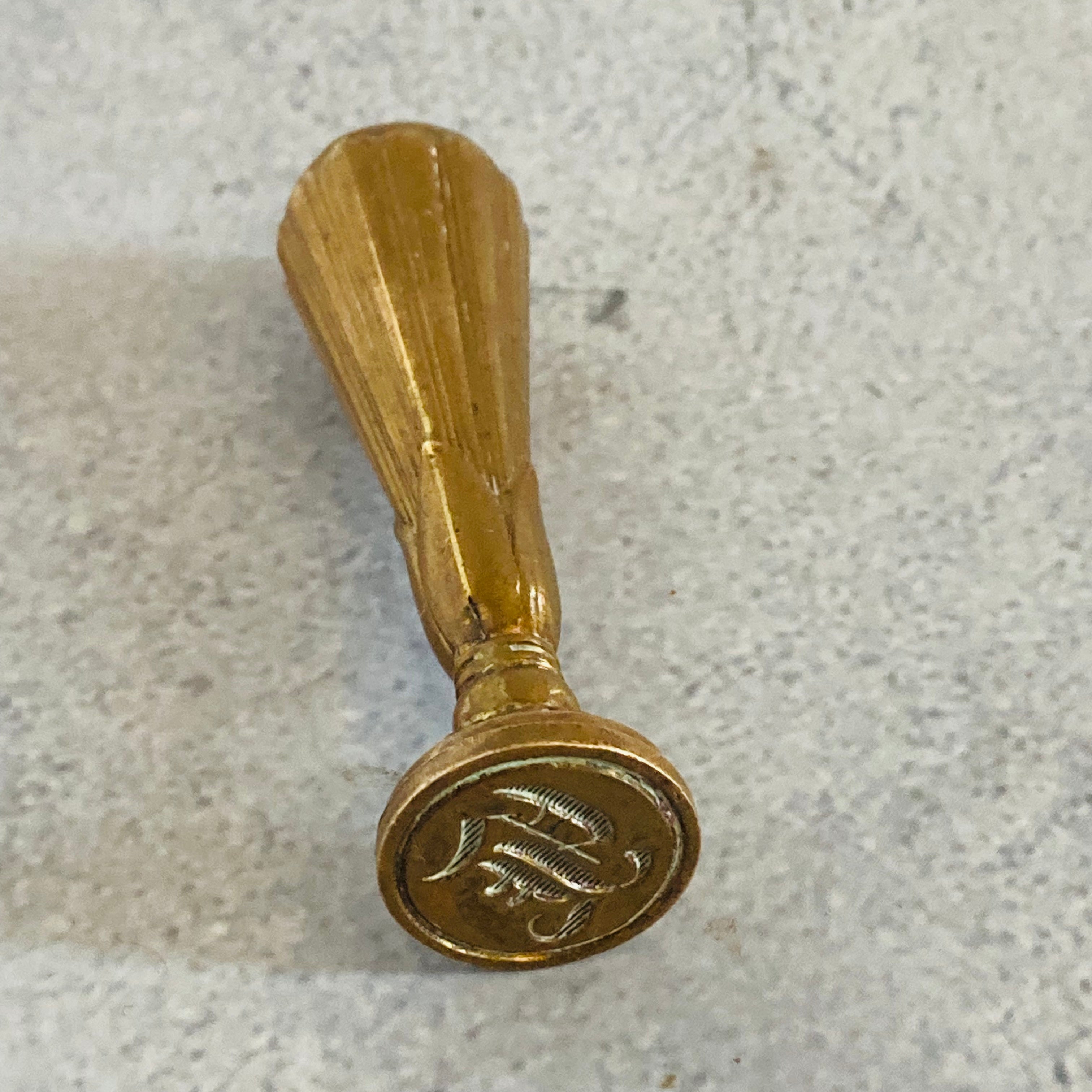 The Director Simon Vintage Brass Wax Seal Stamp