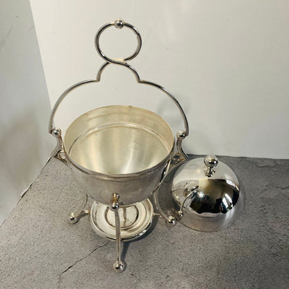Antique Silver Plated Egg Coddler