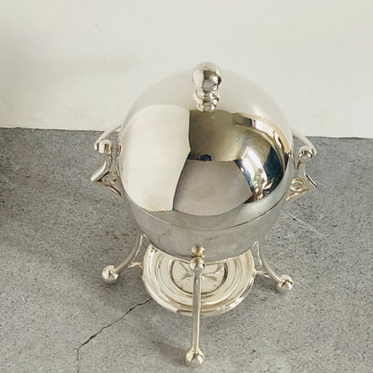 Antique Silver Plated Egg Coddler