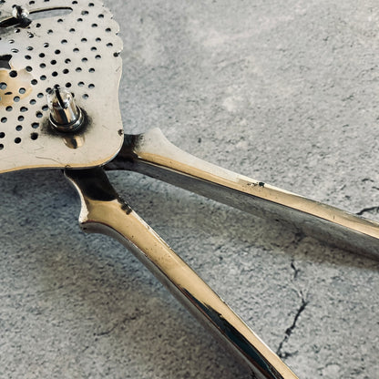 Antique Silver Lemon Juicer | Rare Stylish Lemon Squeezer