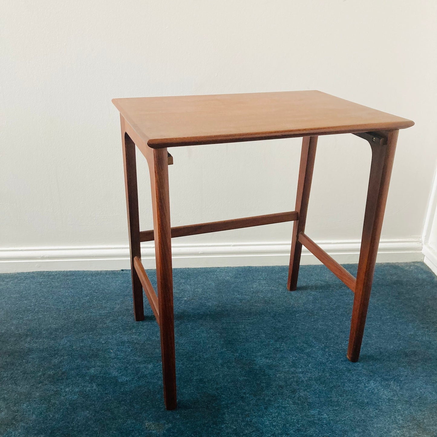 Mid Century Danish Rosewood Nesting Side Tables