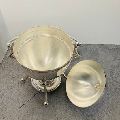 Antique Silver Plated Egg Coddler