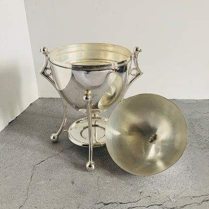 Antique Silver Plated Egg Coddler