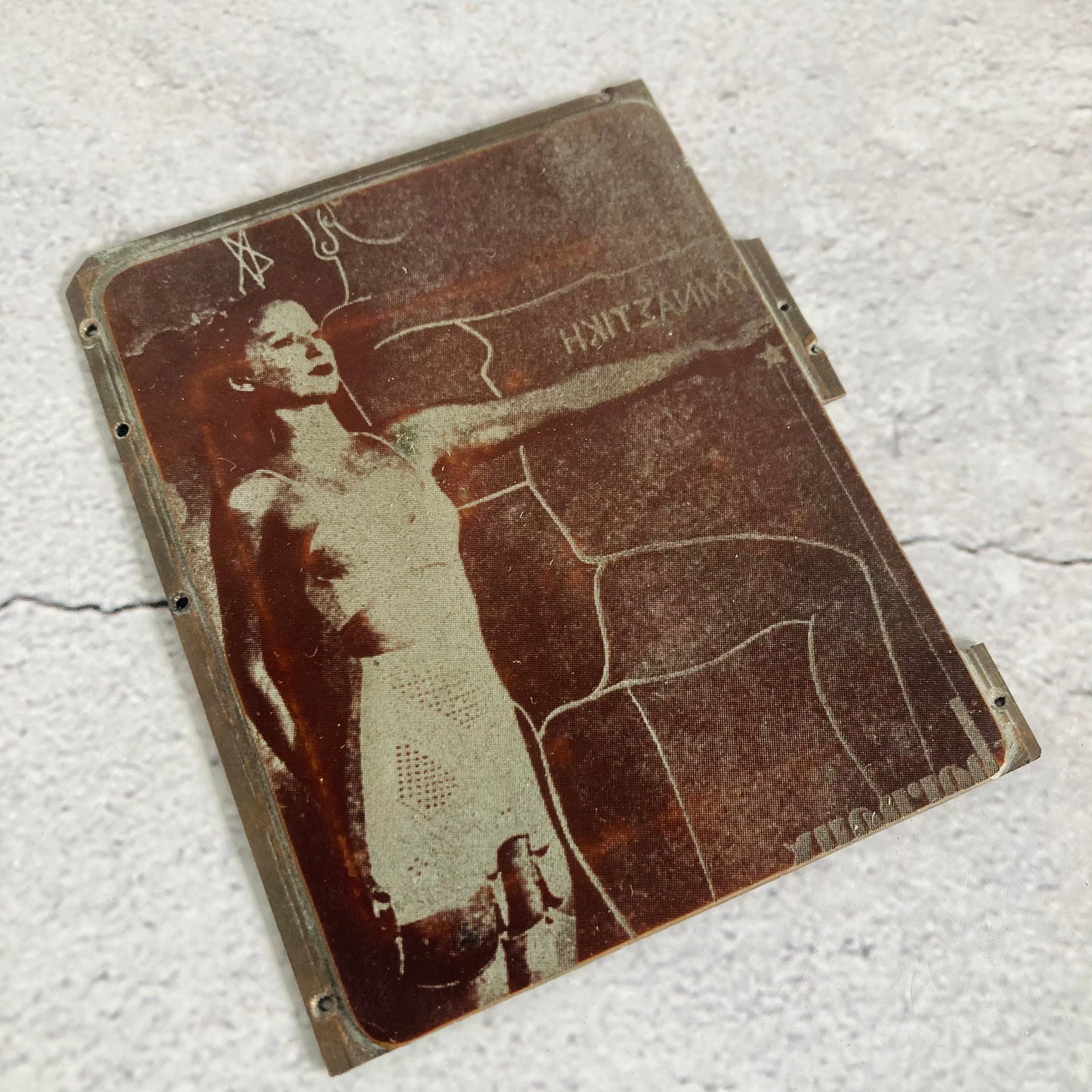Vintage Erotica Copper Printing Plates | The Urban Vintage Affair