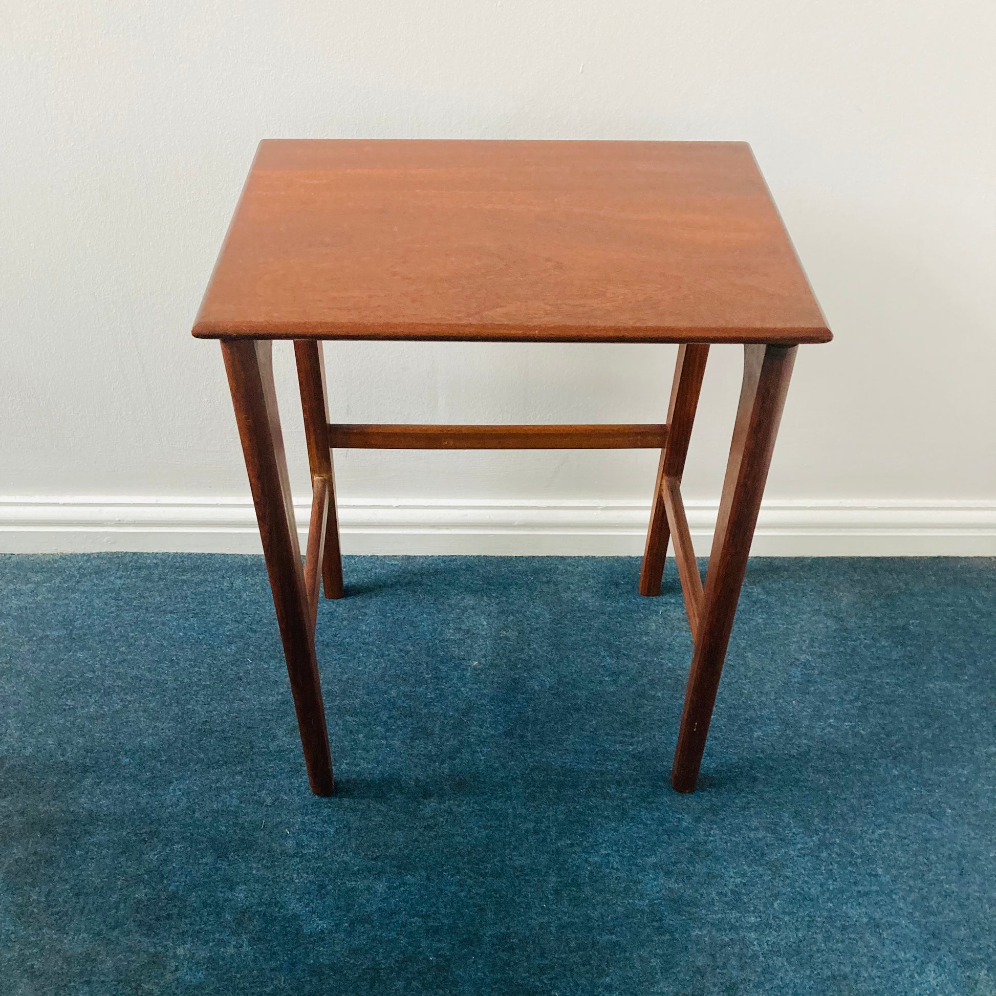 Mid Century Danish Rosewood Nesting Side Tables