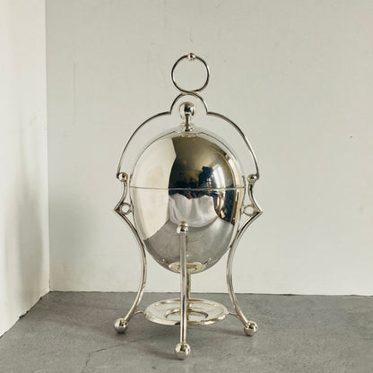 Antique Silver Plated Egg Coddler