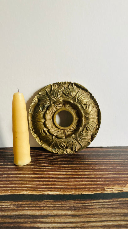 The Pimp Dimitri - Decorative Brass Door Bell Plate