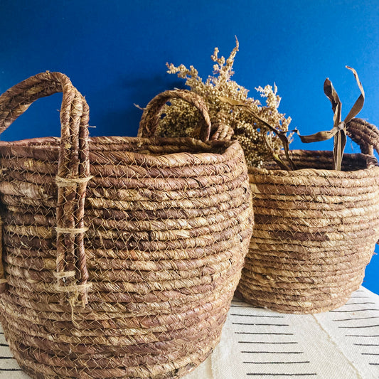 Handmade Natural Storage Basket