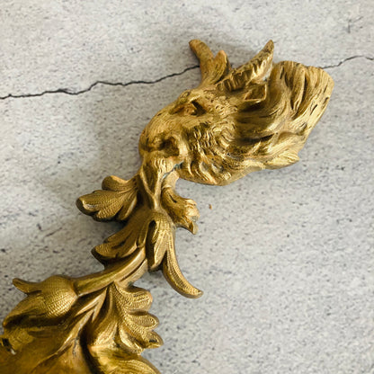 Antique Brass Decorative Salvage Plaques 