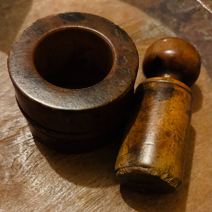 Antique English Treen Oak Packet Former | The Urban Vintage Affair