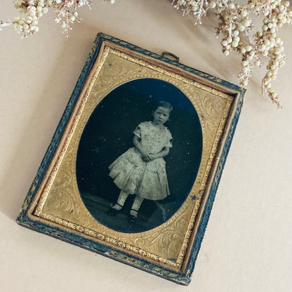 The Director Margaret - Ambrotype Victorian Framed Photograph