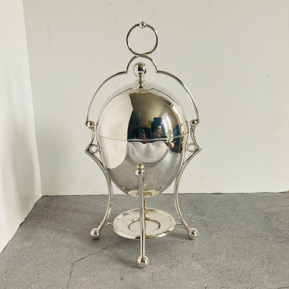 Antique Silver Plated Egg Coddler