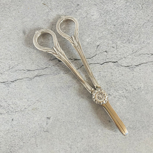 Rare Sterling Silver Grape Scissors
