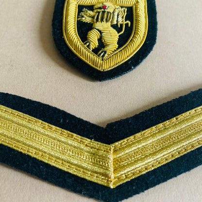 Vintage Royal Military Textiles Badges