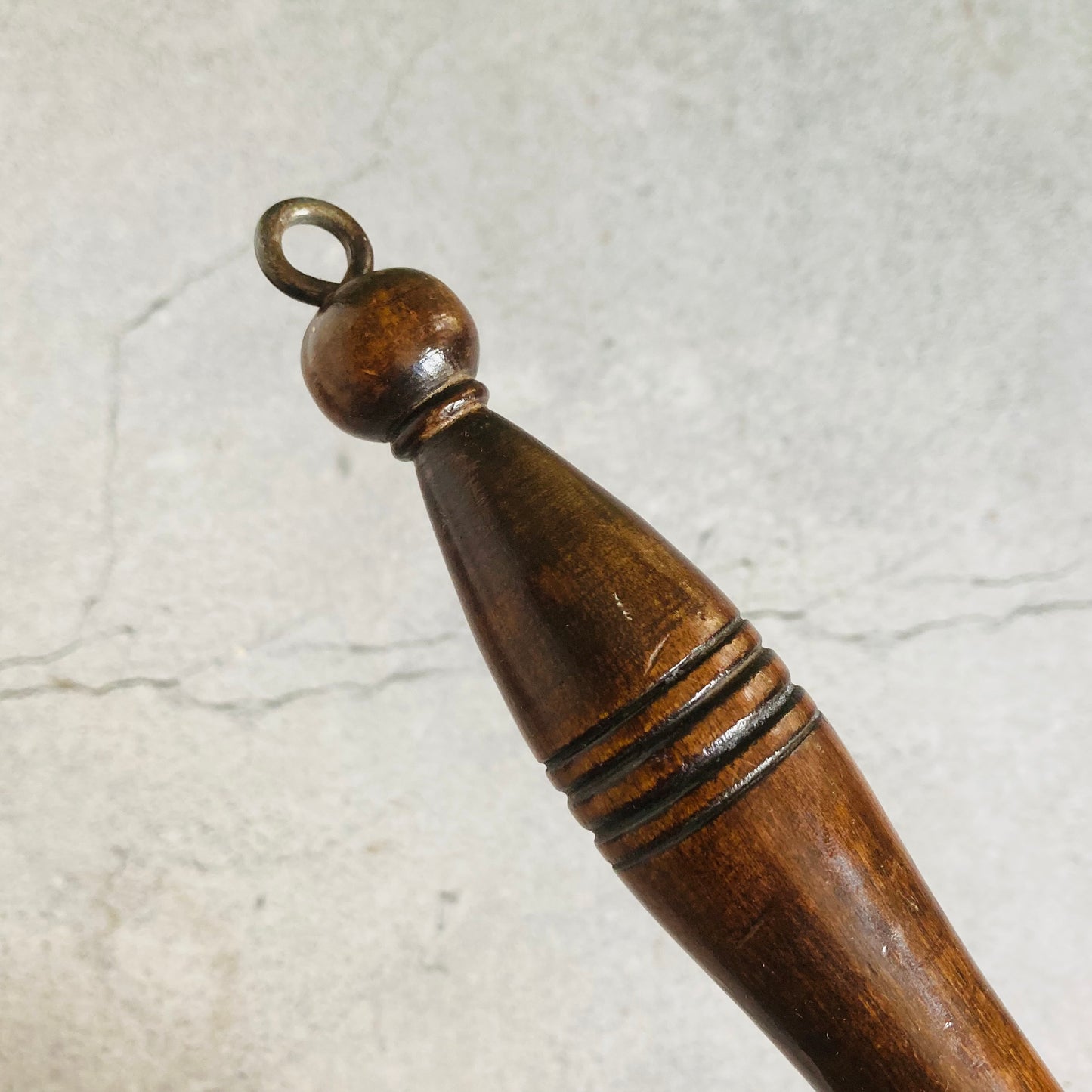 Georgian Treen Wooden Potato Masher | Country Farmhouse Kitchen Decor