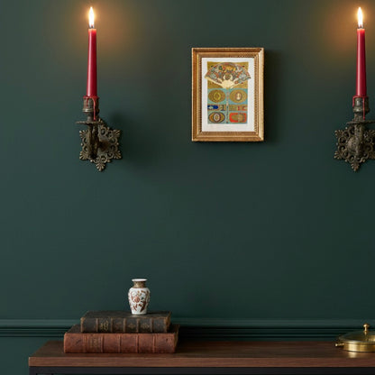 French Hand Printed Antique Print of Accessory Designs