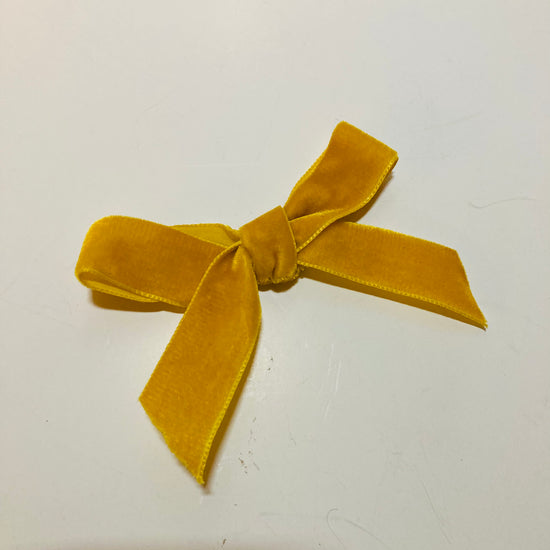 Luxury Velvet Golden Yellow Ribbon For Gift Wrapping Or Crafting – The ...