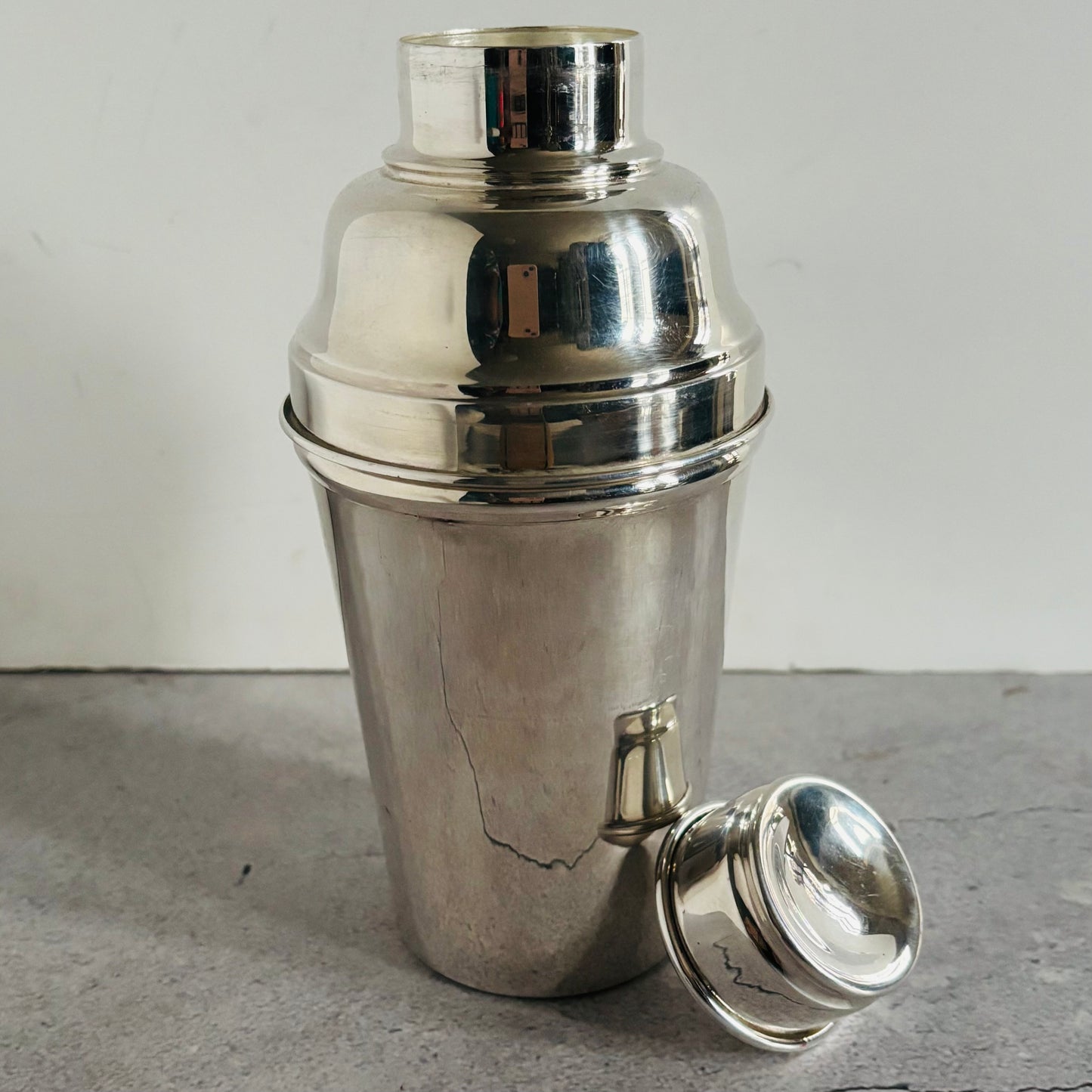 Art Deco Silver Plate Cocktail Shaker