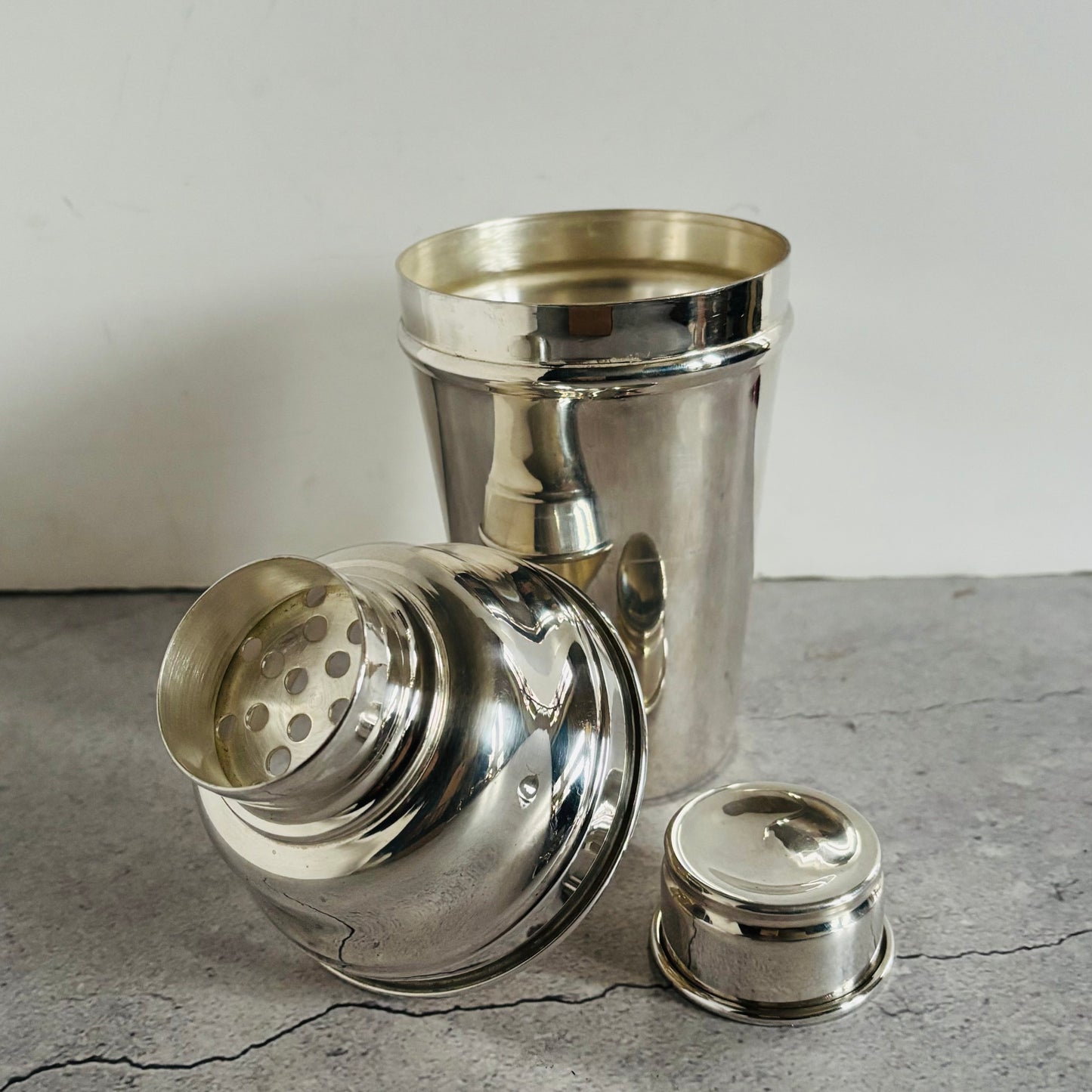 Art Deco Silver Plate Cocktail Shaker