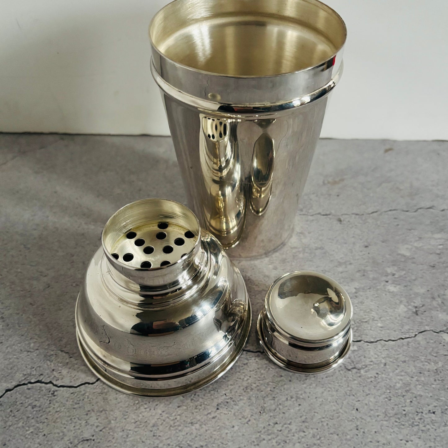 The Director Mathew - Art Deco Silver Plate Cocktail Shaker