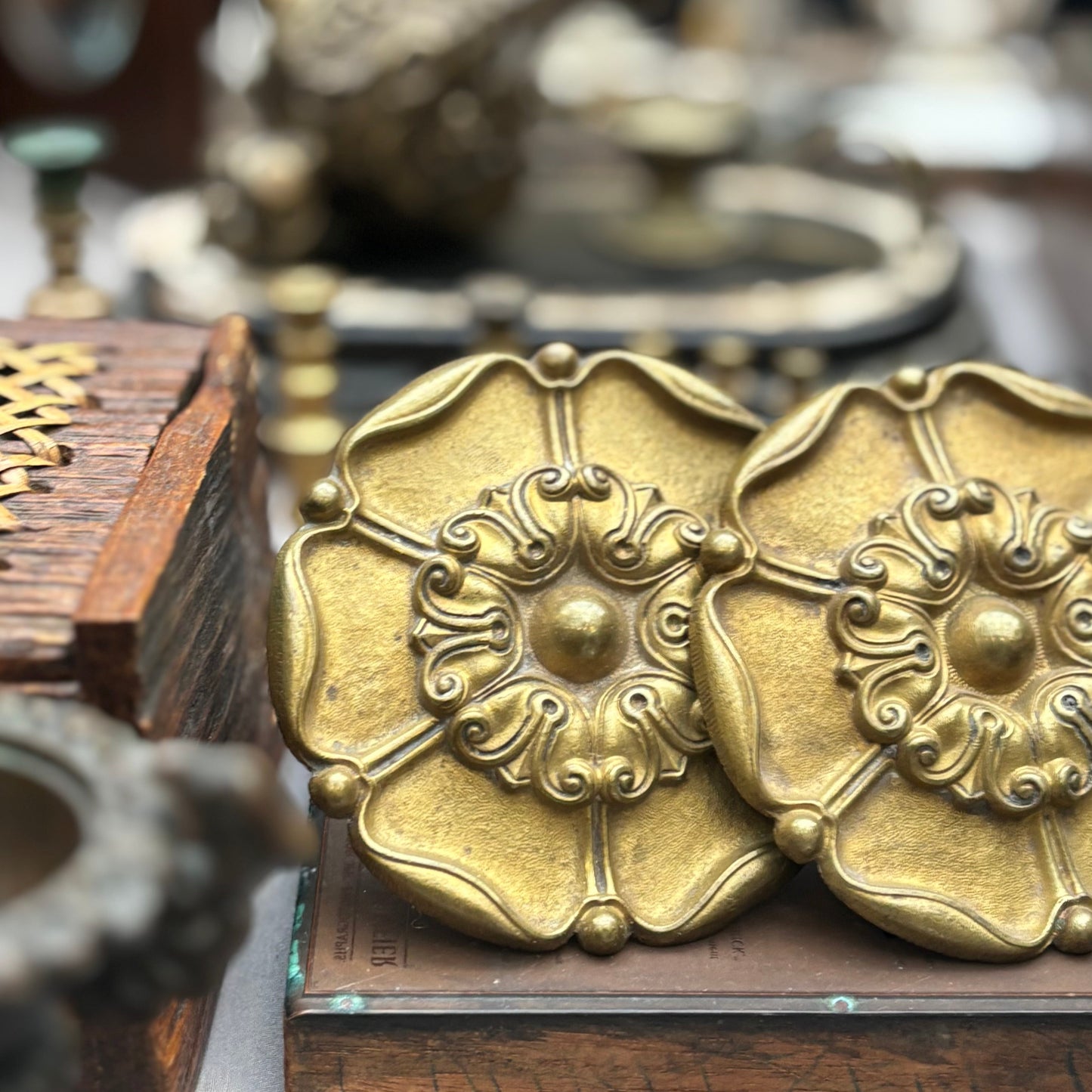 The Pimp Sal - Decorative Brass Salvage Rosettes