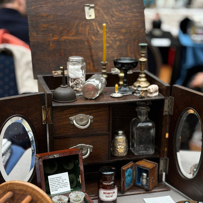 Antique Cabinet of Curiosities
