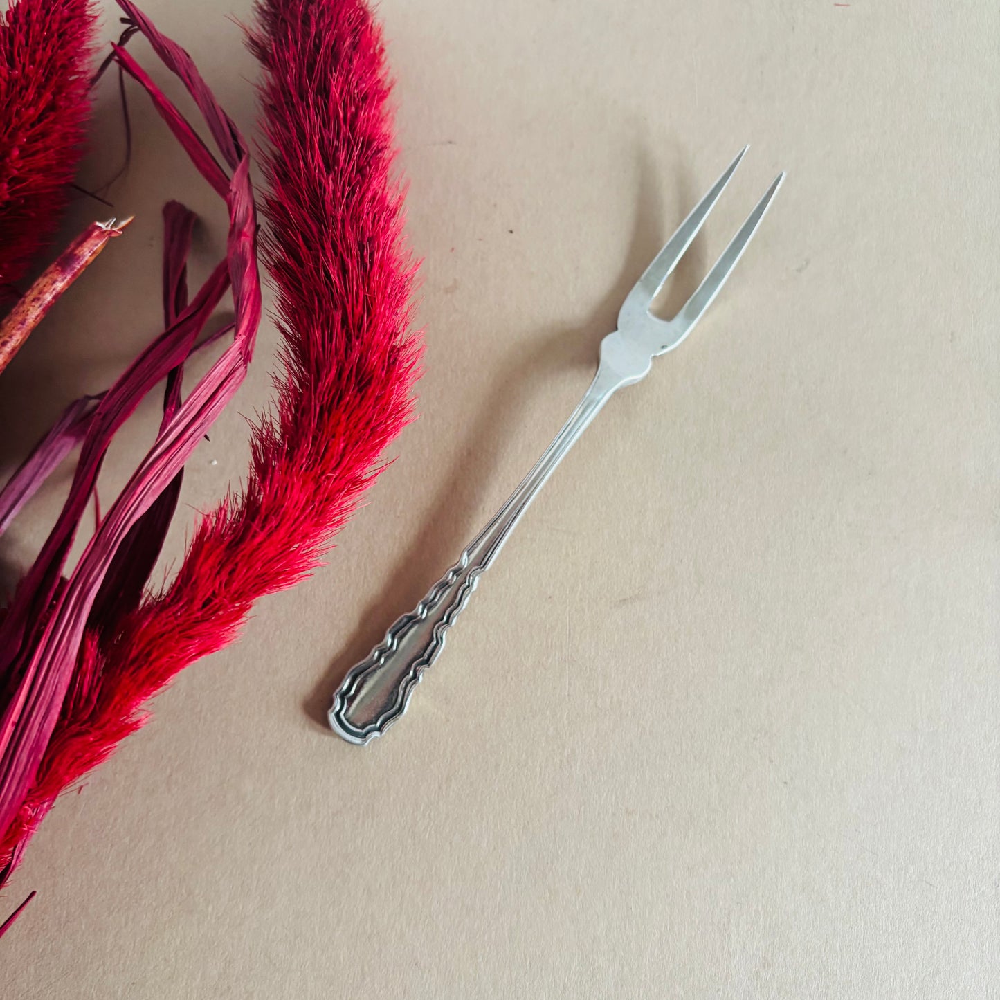 Antique Sterling Silver Pickle Fork | The Urban Vintage Affair