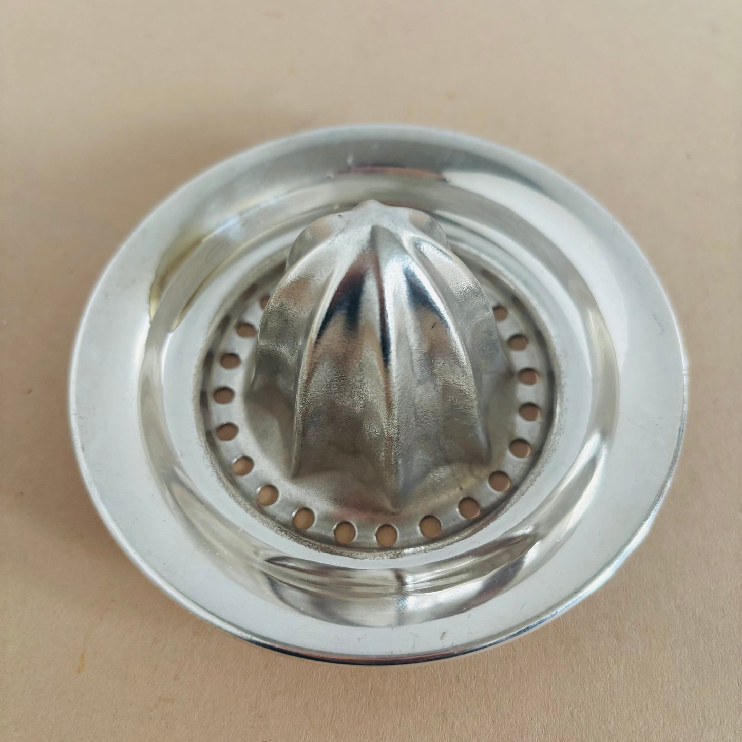 Antique Silver Lemon Juicer Art Deco | Functional & Stylish Reamer