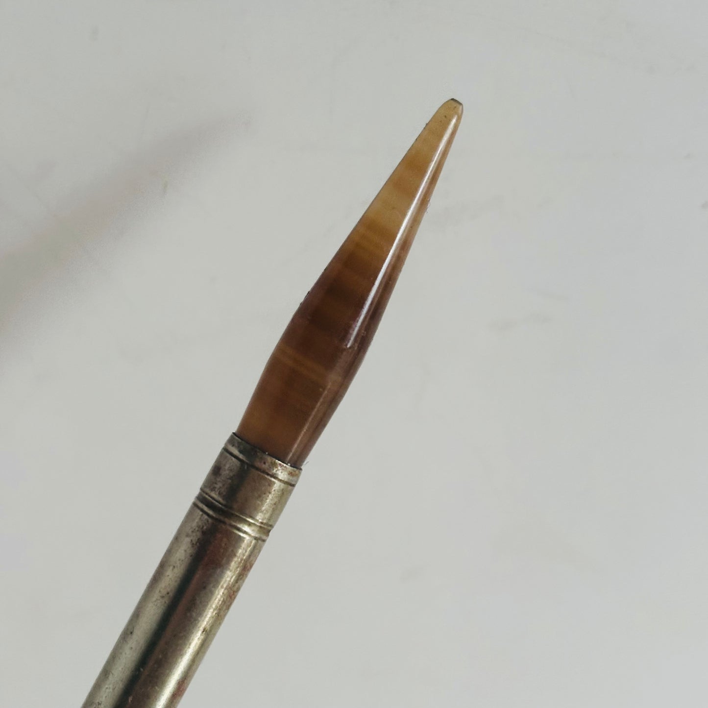 Antique Agate Gold Leaf Burnishing Tool | The Urban Vintage Affair