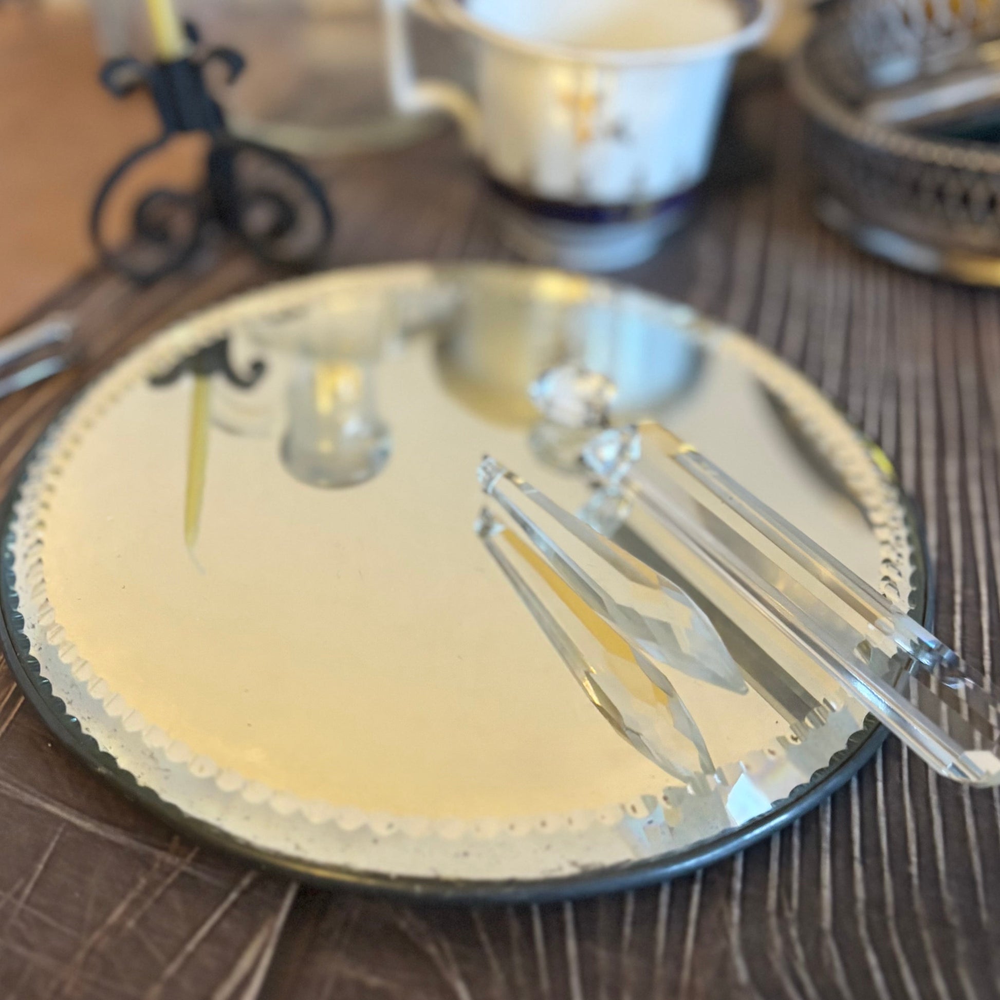 Small Antique Sorcerers Mirrors for Display | The Urban Vintage Affair