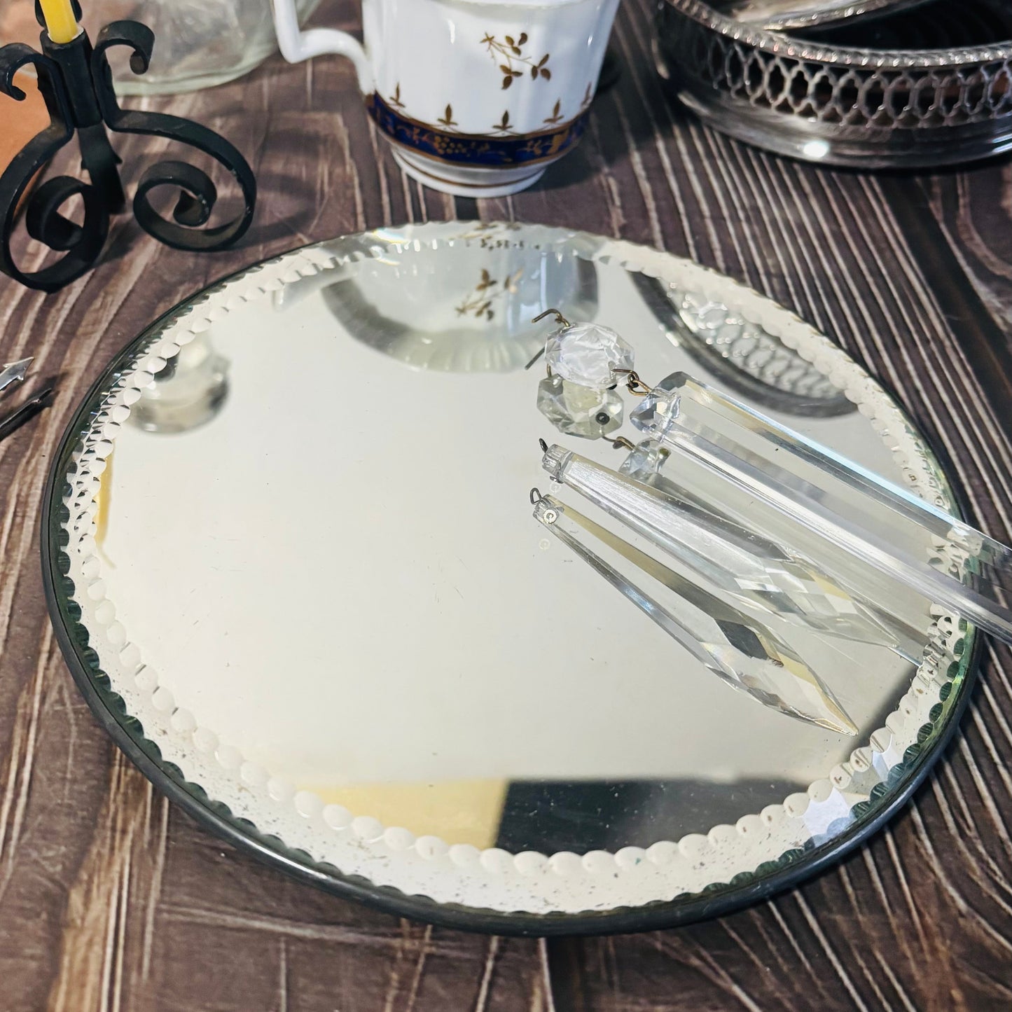 Small Antique Sorcerers Mirrors for Display | The Urban Vintage Affair