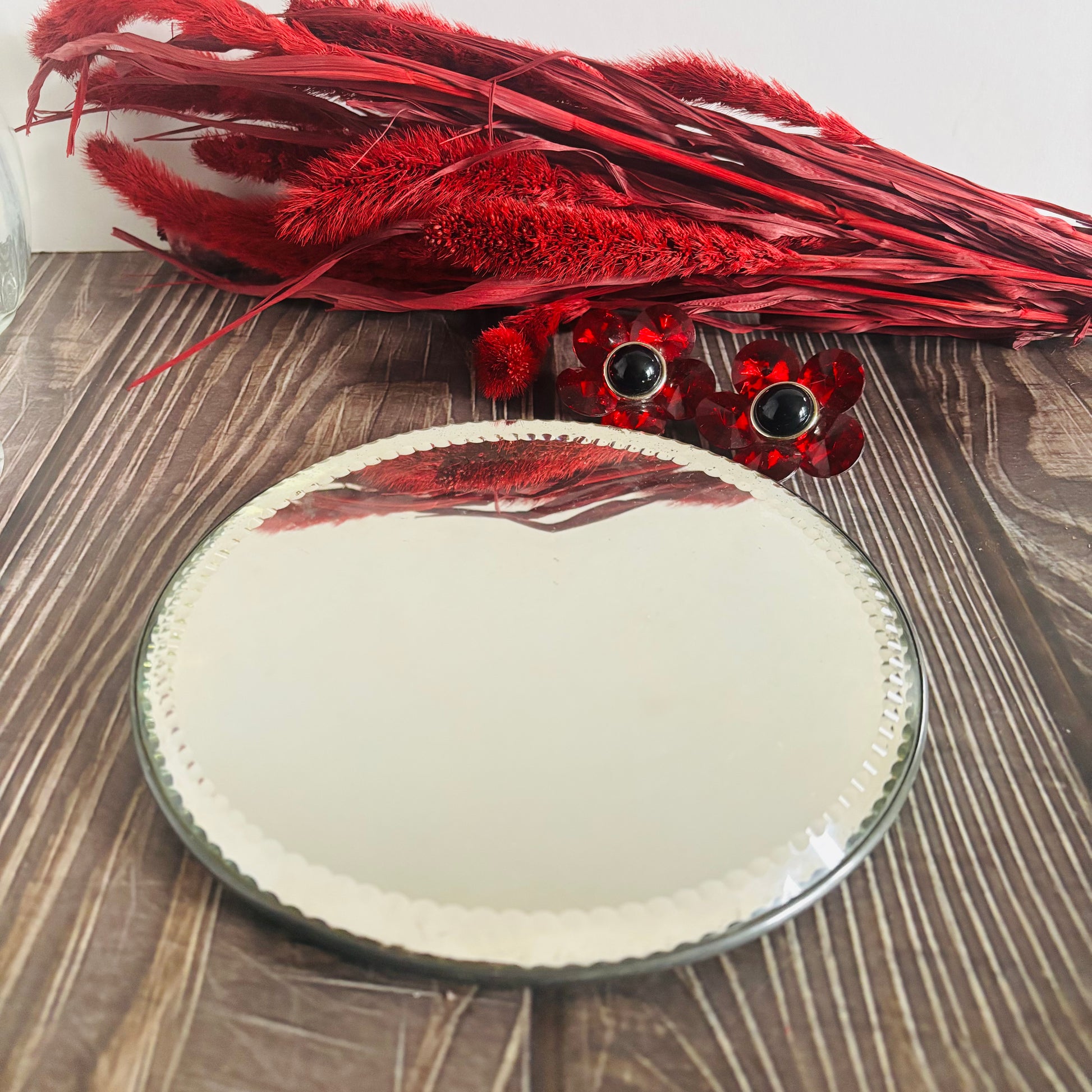 Small Antique Sorcerers Mirrors for Display | The Urban Vintage Affair