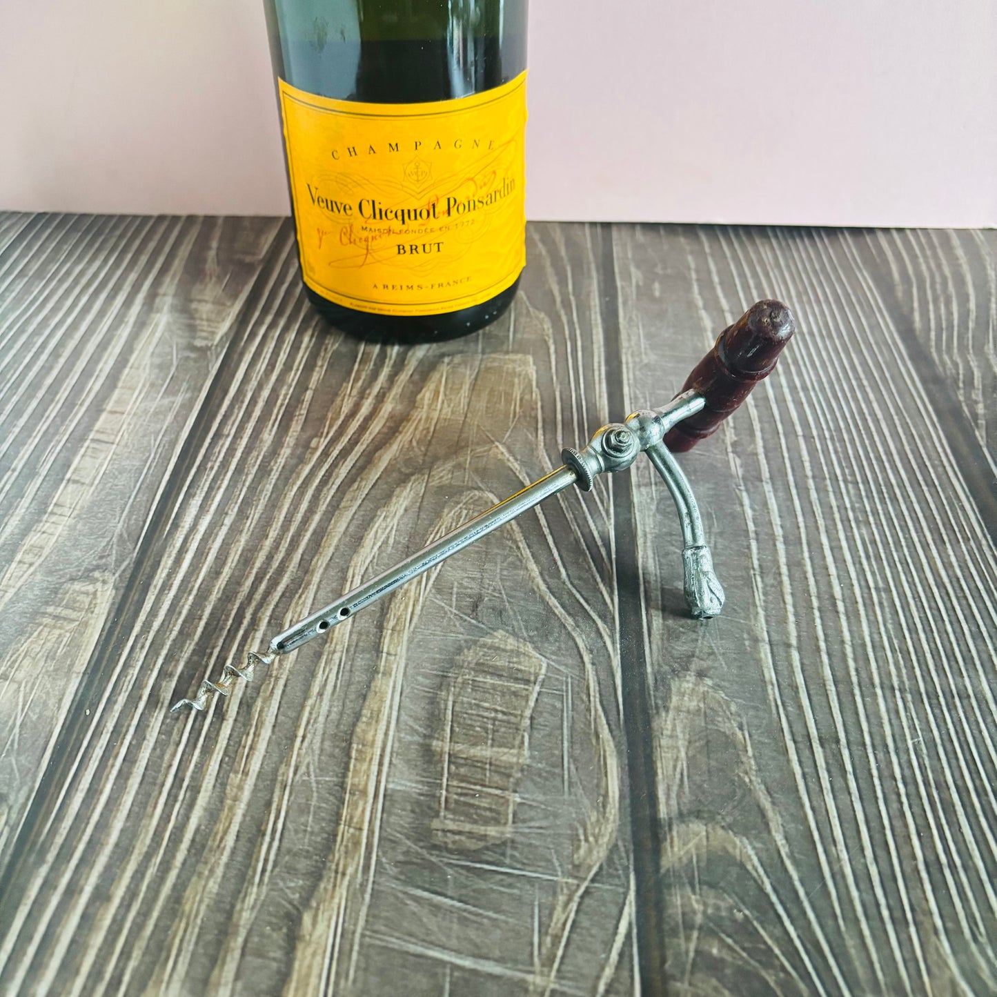 Antique French Champagne Tap Corkscrew | The Urban Vintage Affair