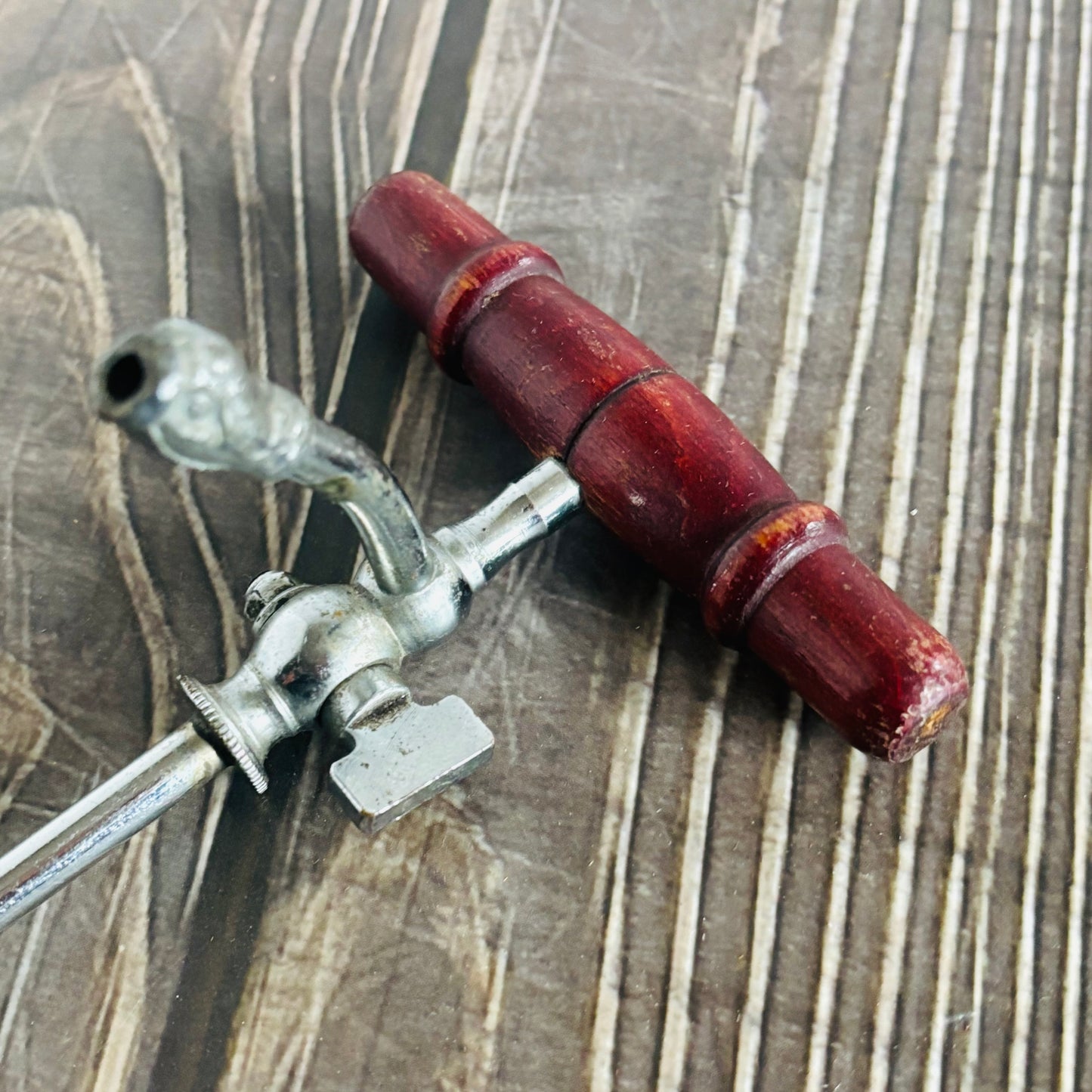 Antique French Champagne Tap Corkscrew | The Urban Vintage Affair