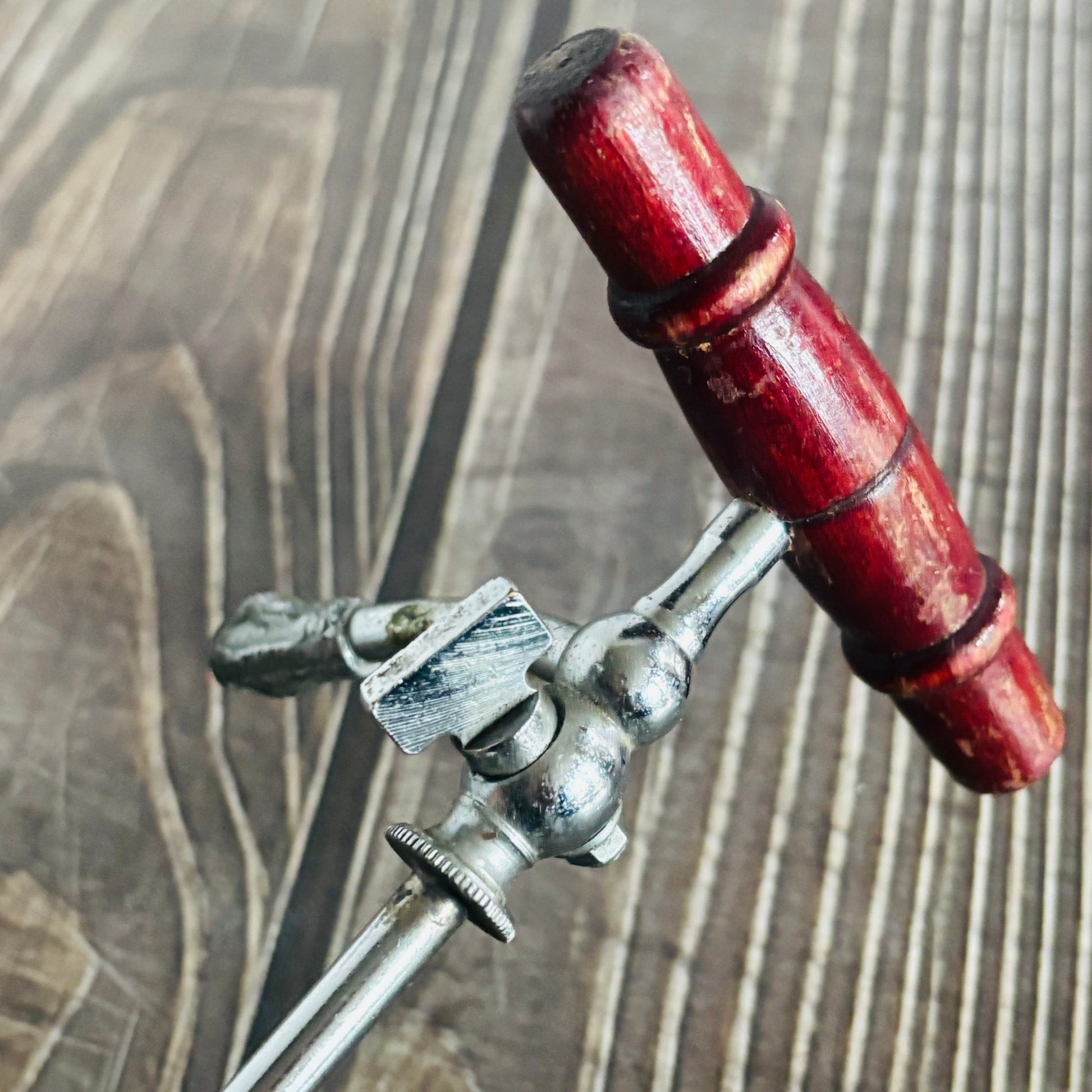 Antique French Champagne Tap Corkscrew | The Urban Vintage Affair