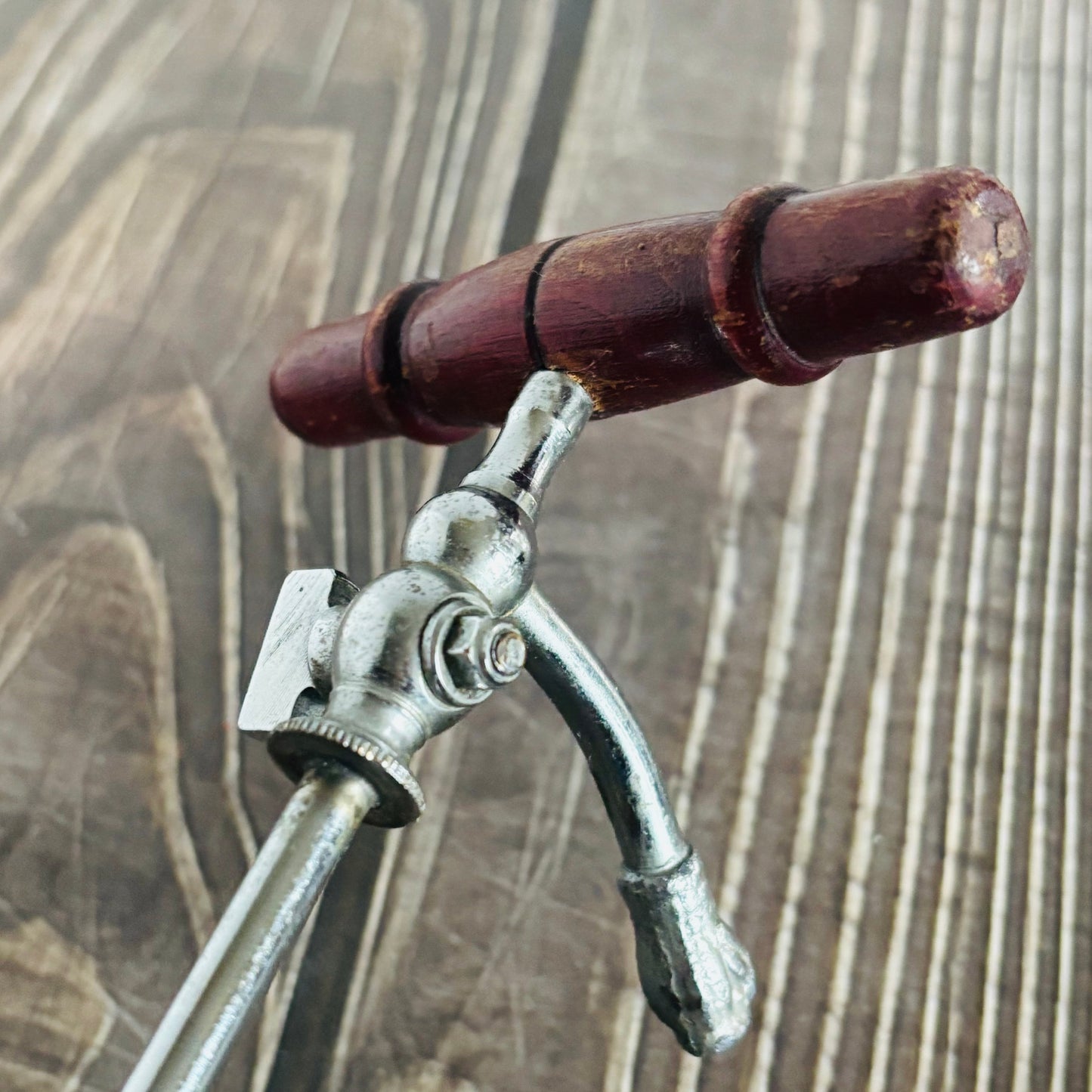 Antique French Champagne Tap Corkscrew | The Urban Vintage Affair