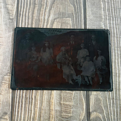 Vintage Copper Printing Plate Vintage Wedding Photo