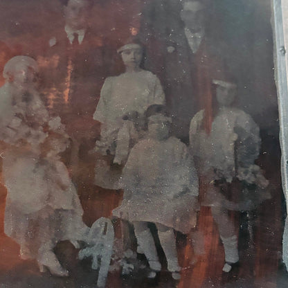 Vintage Copper Printing Plate Vintage Wedding Photo