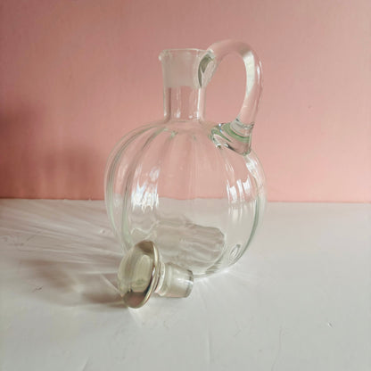 The Artist Amy - Vintage Fluted Glass Decanter Jug