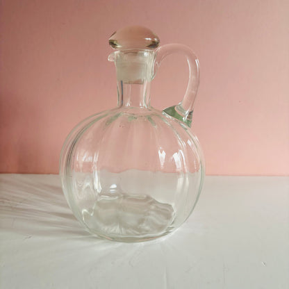 The Artist Amy - Vintage Fluted Glass Decanter Jug