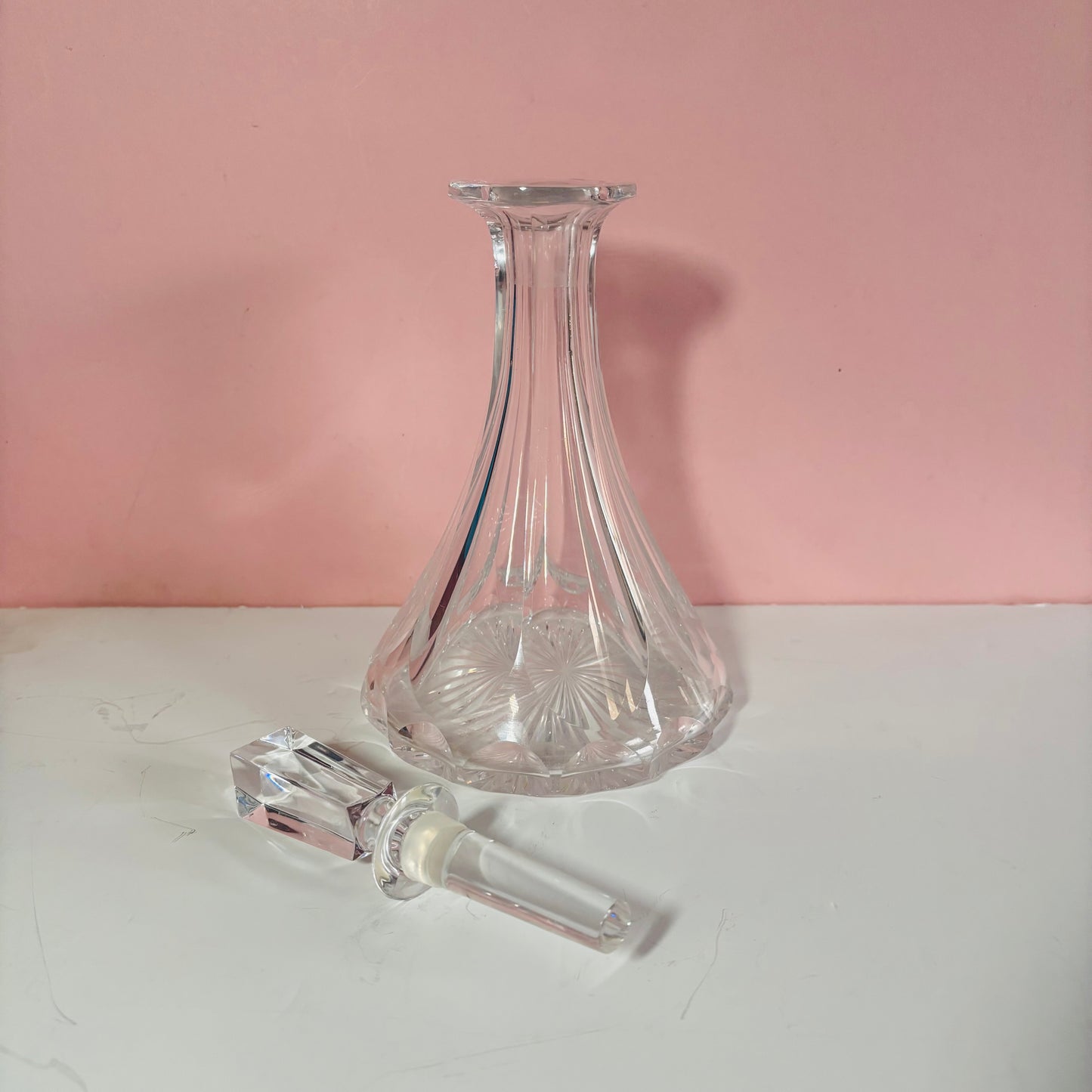 The Artist Sid - Antique Ships Glass Decanter