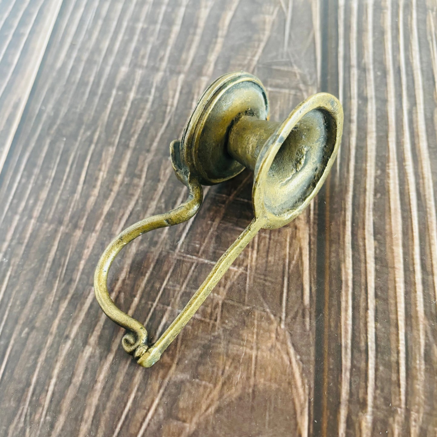 Antique Rare Indian Brass Diya Oil Lamp | The Urban Vintage Affair
