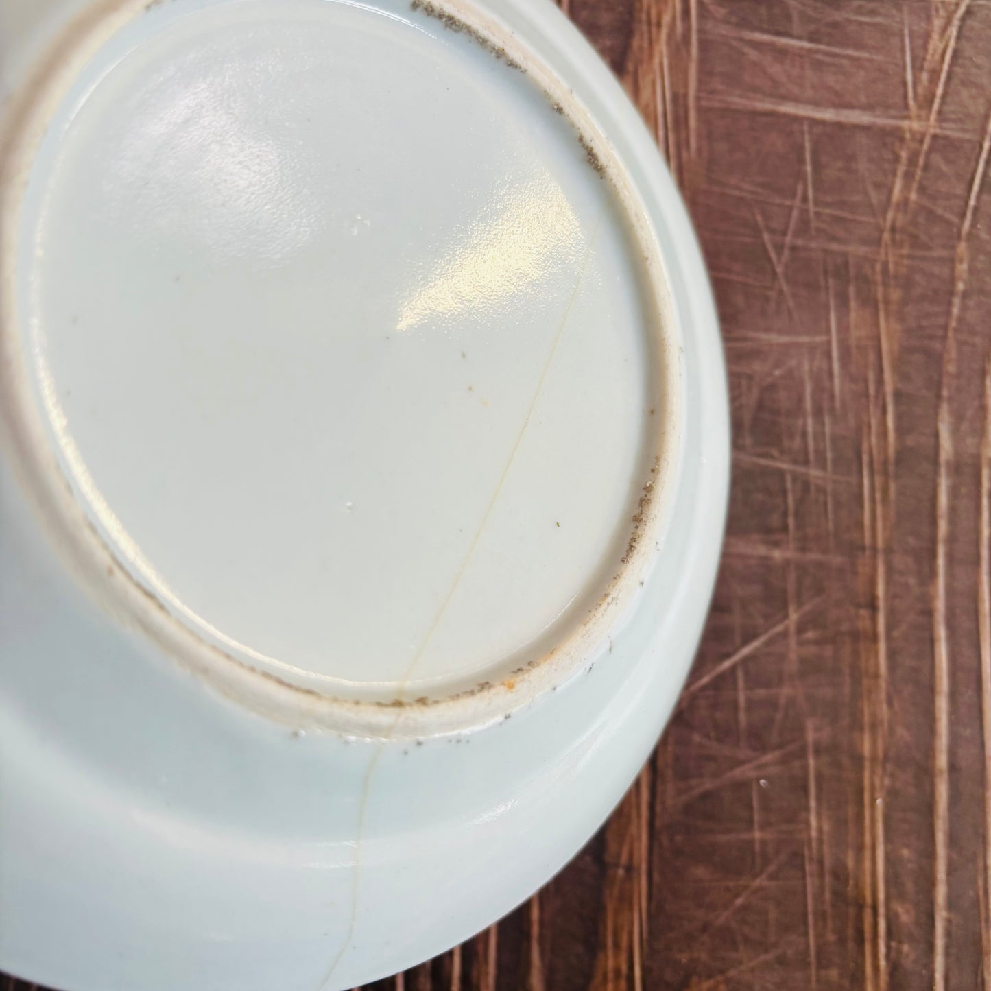 The Director Mani -  Antique Chinese Export Porcelain Saucer