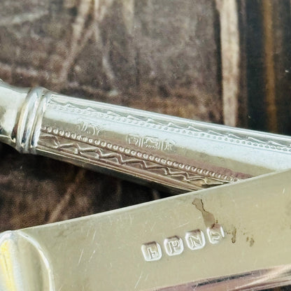 Antique Tea Knives Sterling Silver Handles | The Urban Vintage Affair