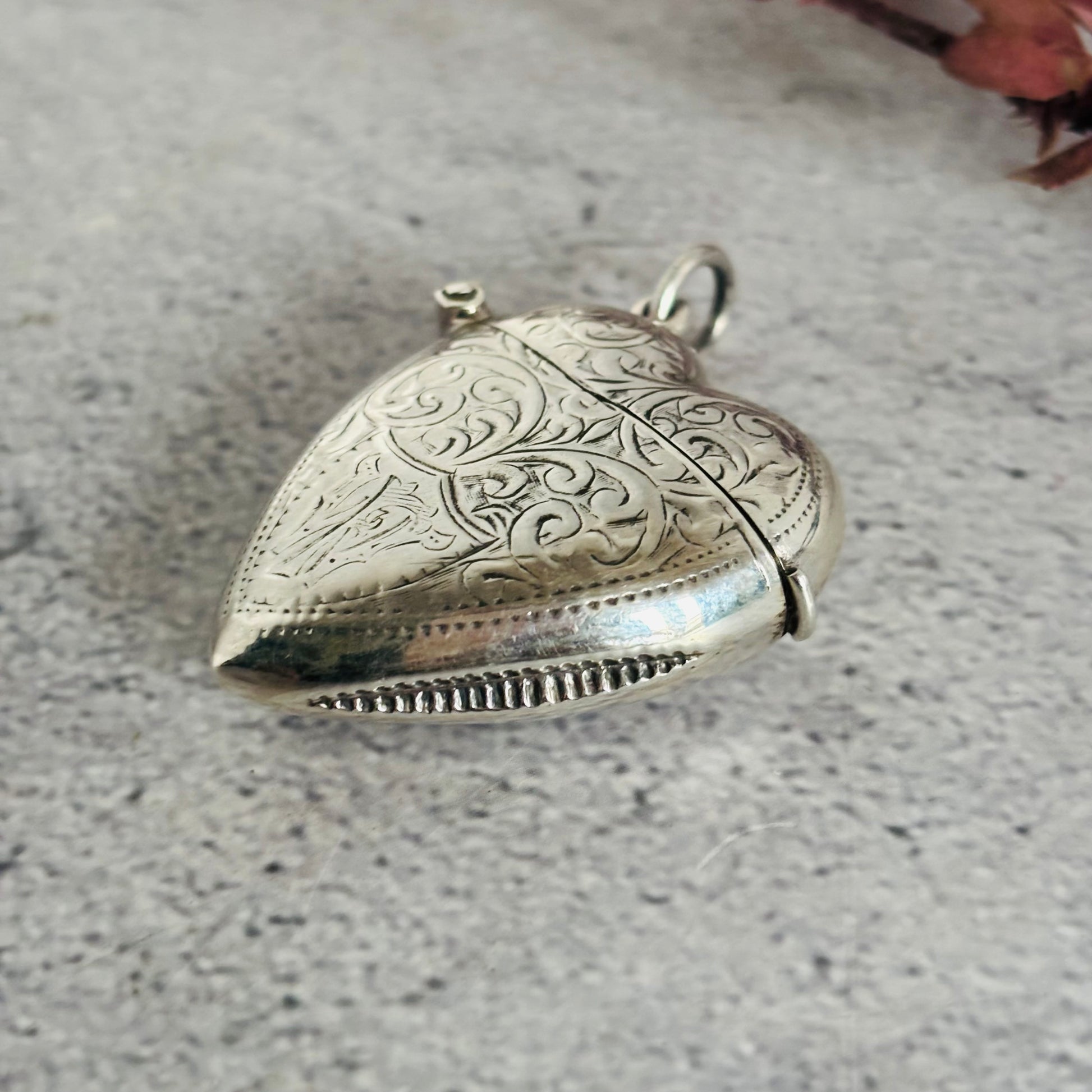 Sterling Silver Vesta In Heart Shape | Valentine Day Gift