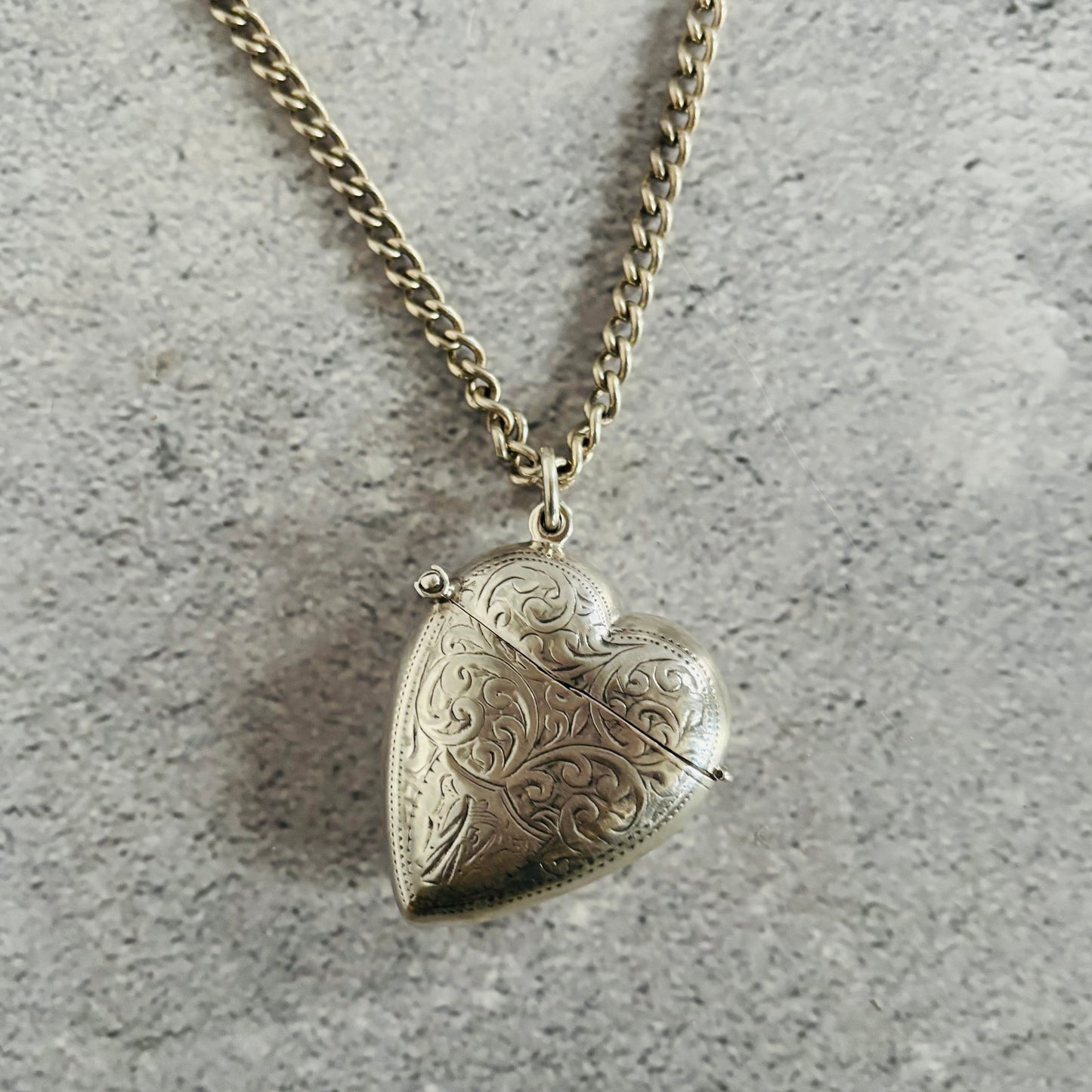 Sterling Silver Vesta In Heart Shape | Valentine Day Gift