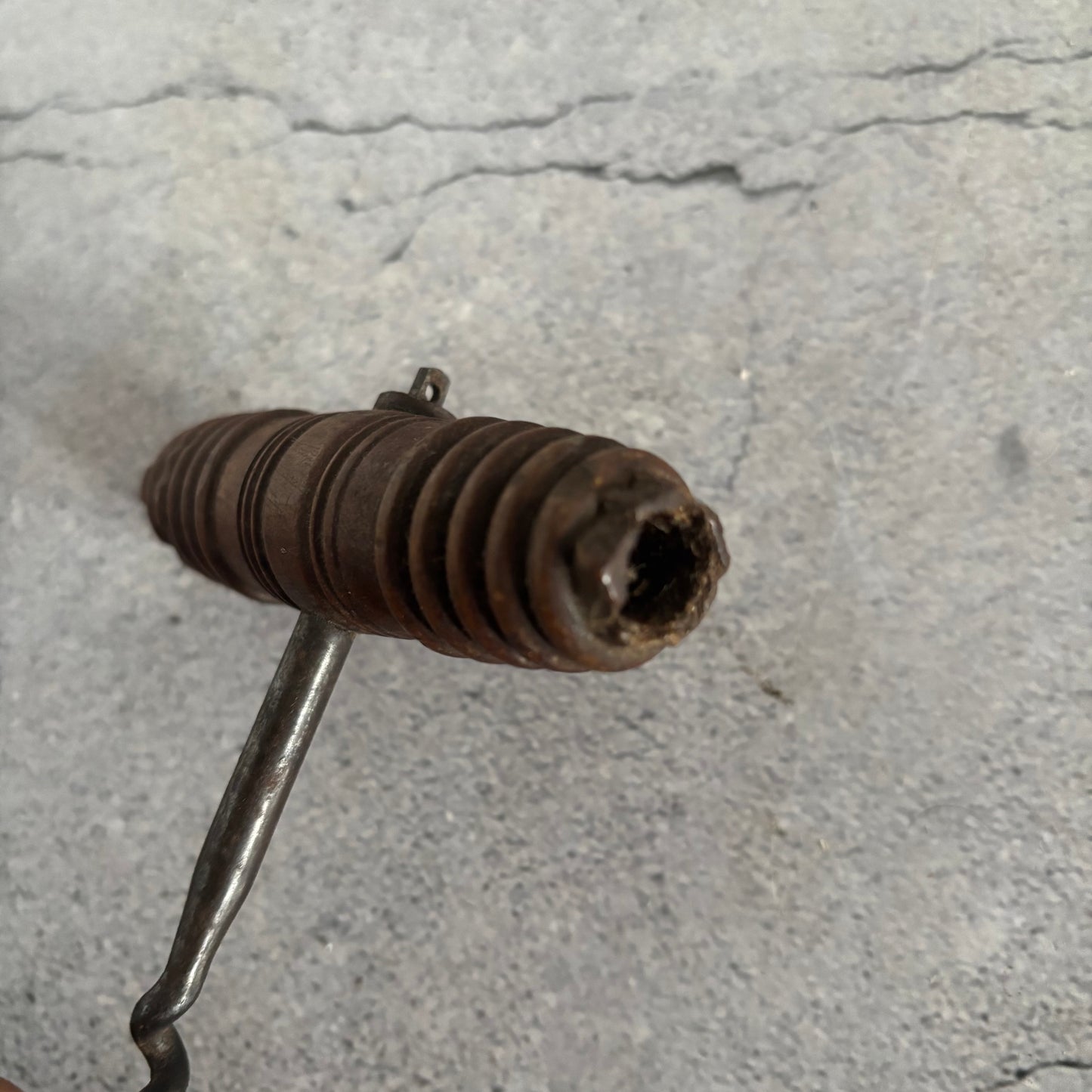 Victorian Treen Corkscrew | Antique Barware Accessory